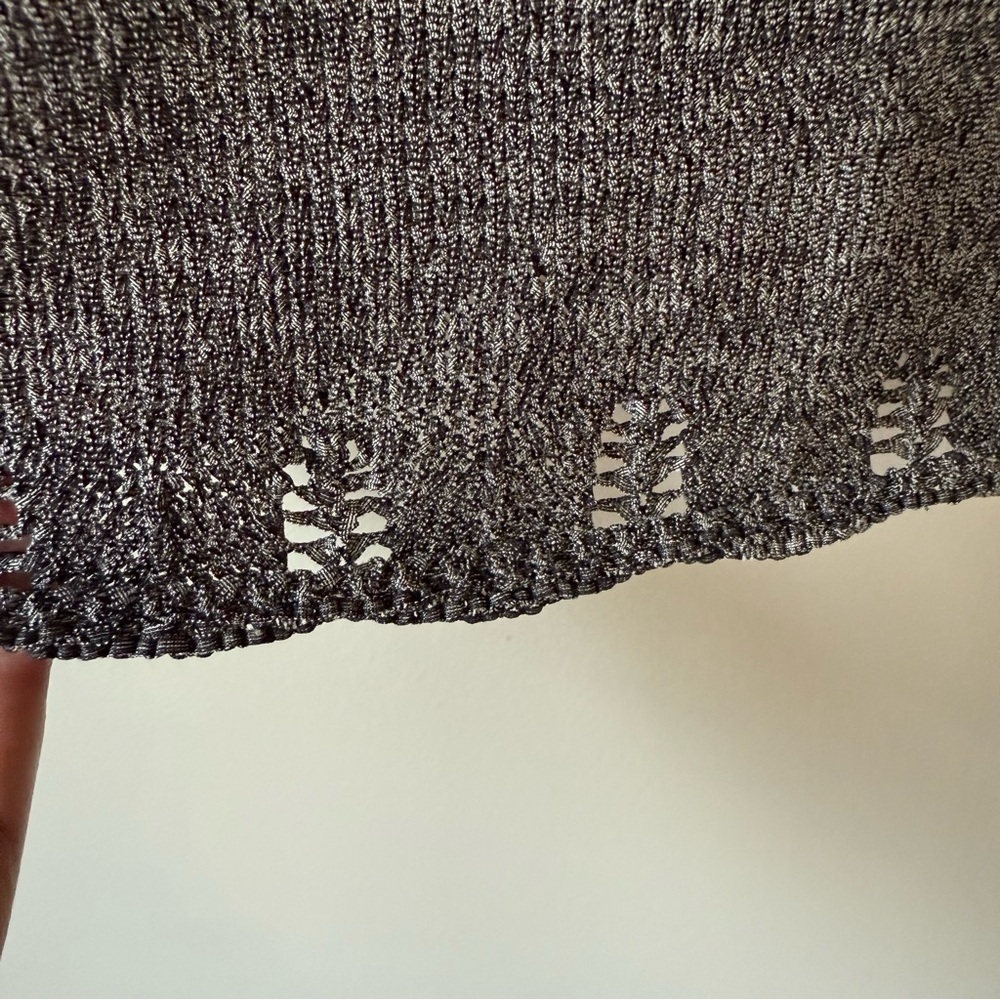 Dorothy Perkins Gray Ribbed Fitted Tank Top - Picture 8 of 10